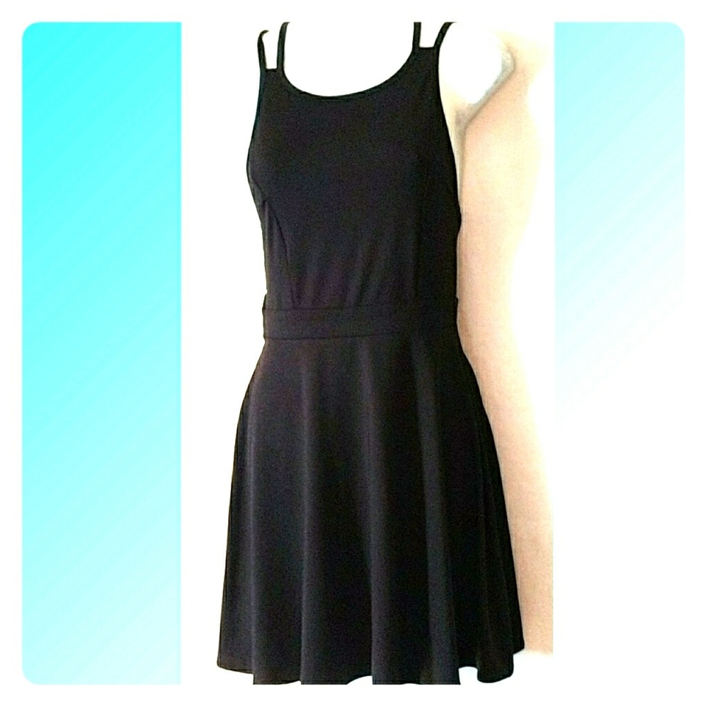 Strappy Black Dress - Picture 1 of 5